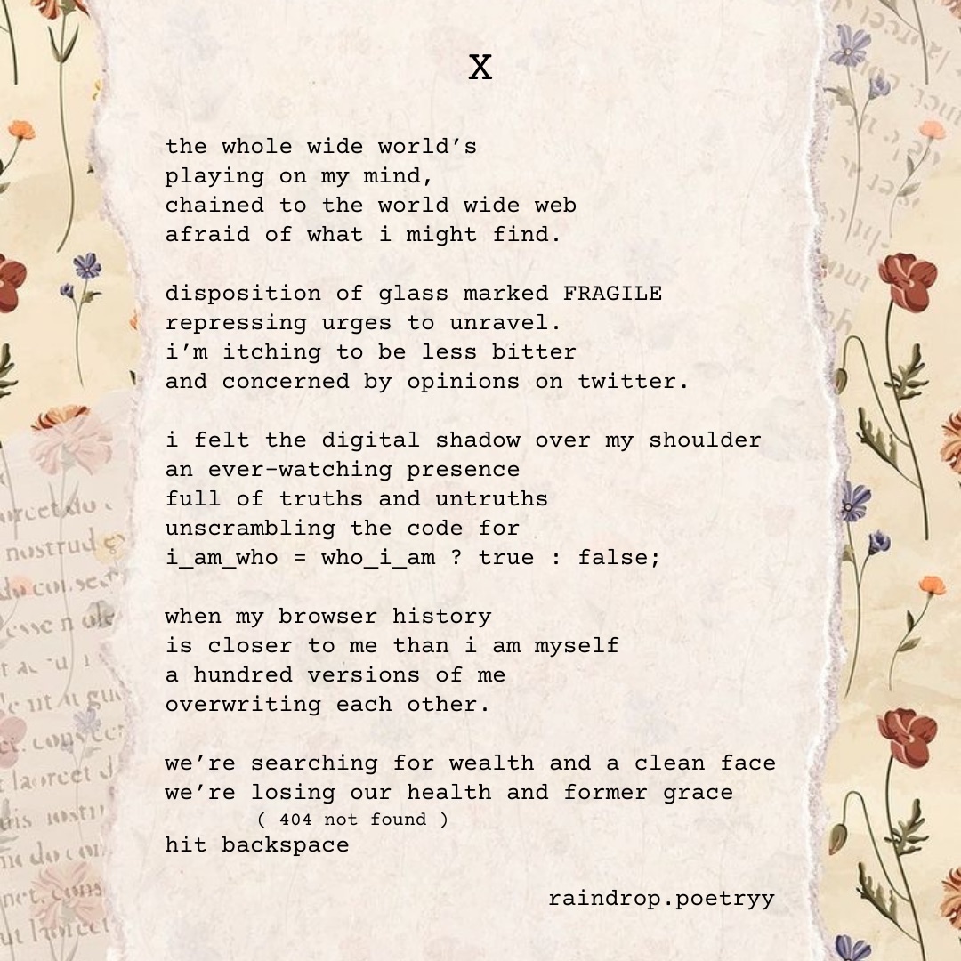 Poem 1